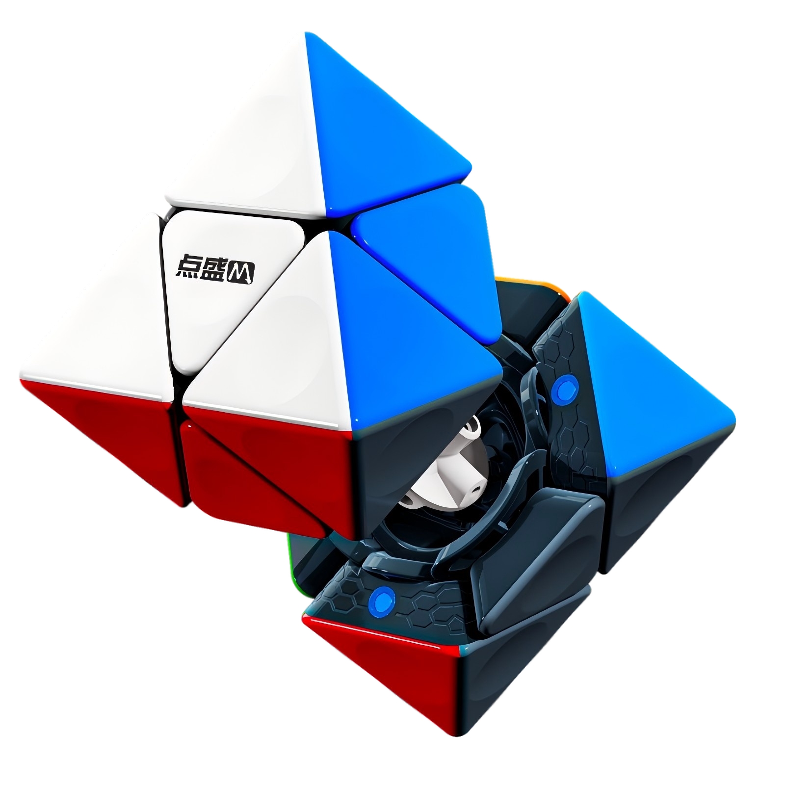 DianSheng Magnetic 2x2 FTO   (black internals)