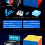 MoFang JiaoShi Speed Cube Model MF8816+MF8817 | CubeMaster UK