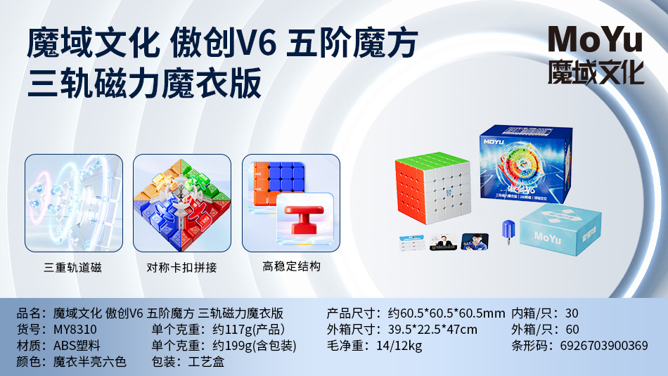 MoYu Speed Cube Model MY8310A | CubeMaster UK