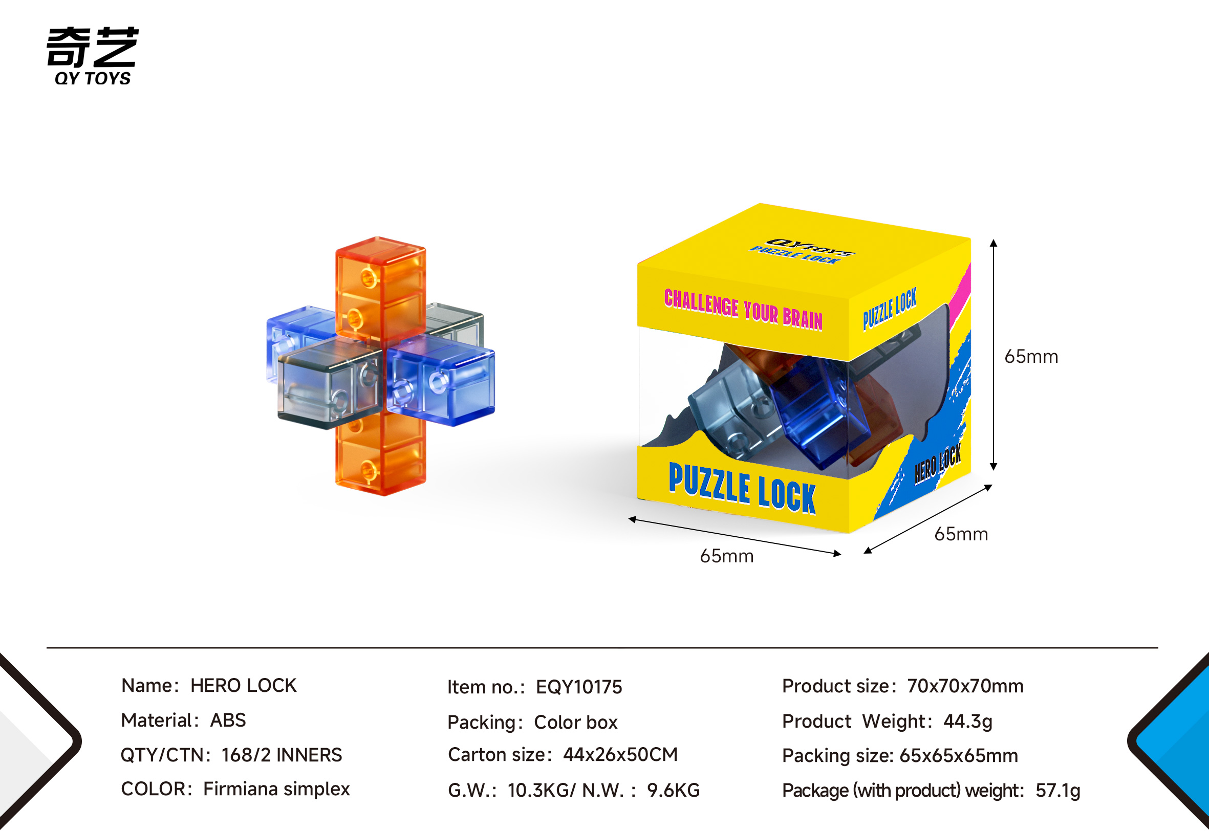 Hero Lock Puzzle | CubeMaster UK
