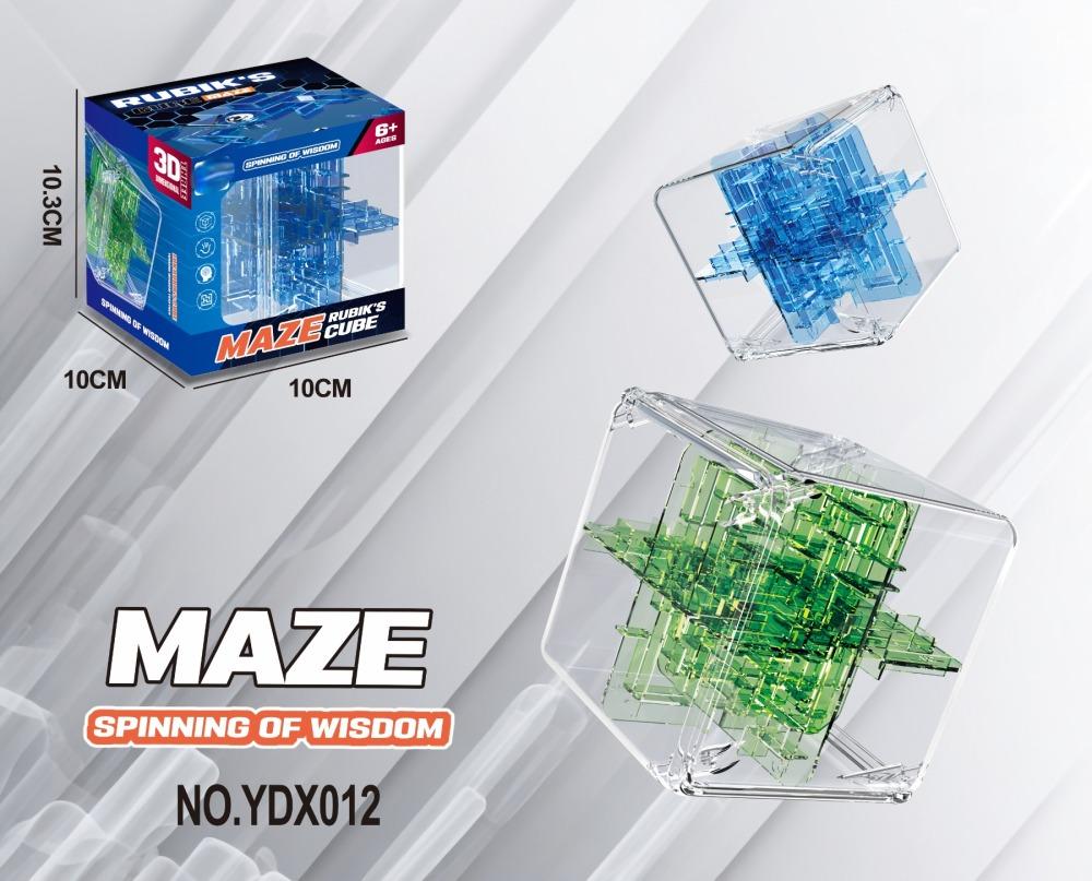 24-sided 3D maze cube