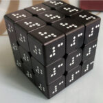 ZCube 3x3 Braille Cube