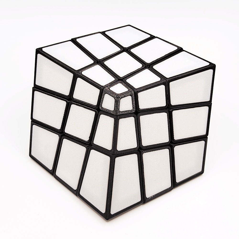 Squished 3x3（PETG 3D printed）